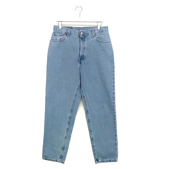 Vintage Levi’s 505 Relaxed Fit Tapered Leg Dad Jeans Size 12 Short 31” Waist - Picture 1 of 8